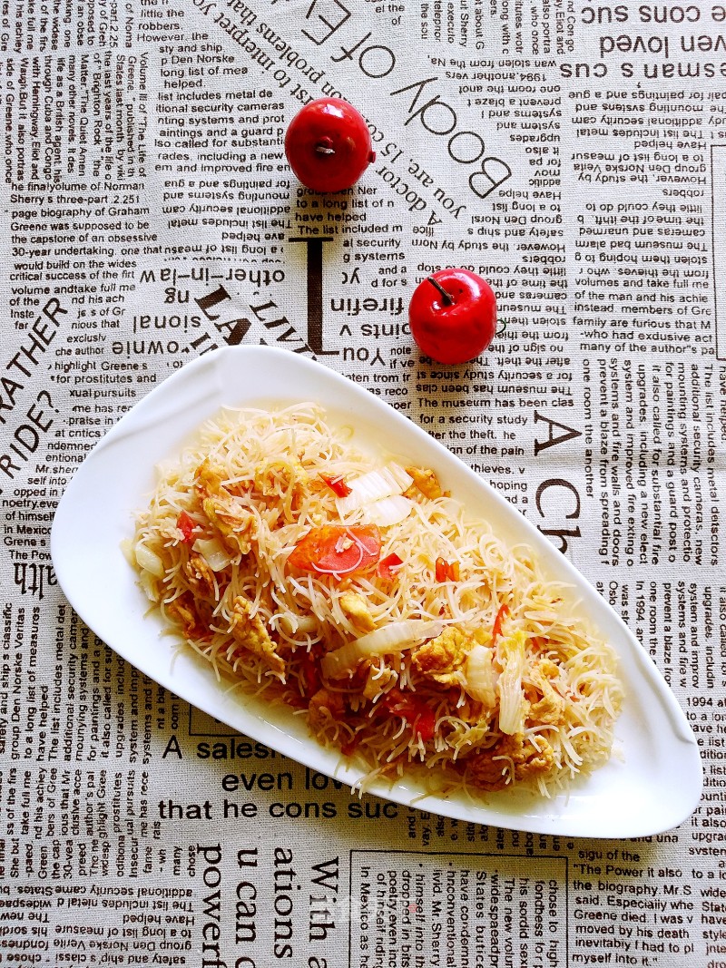 Fried Rice Noodles recipe