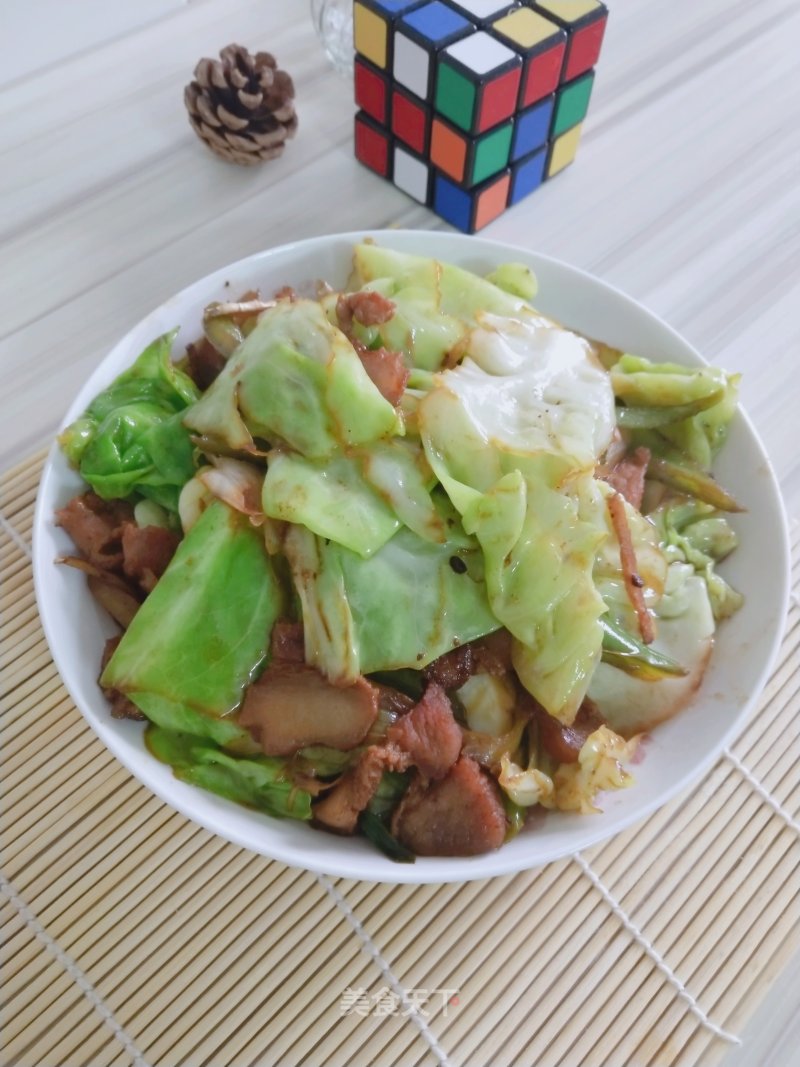 Stir-fried Pork Belly with Cabbage recipe