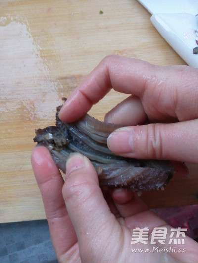 Braised Sea Cucumber in Sauce recipe