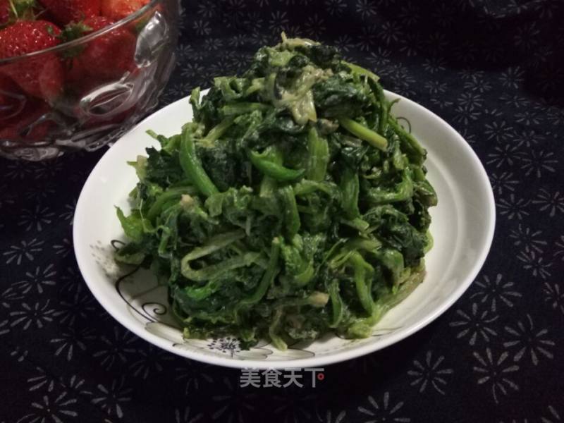 Spinach with Tahini Sauce recipe