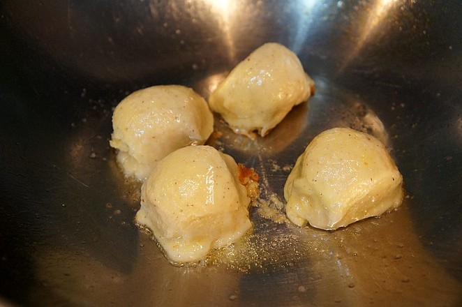 Fried Sticky Bean Buns recipe