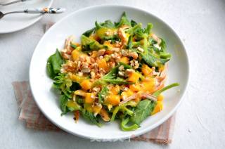 Mango Chicken Salad with Ice Grass recipe