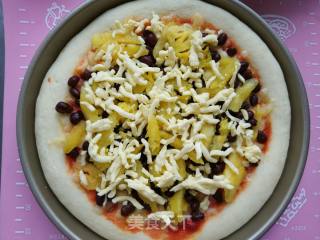 # Fourth Baking Contest and is Love to Eat Festival# Honey Beans and Pineapple Pizza recipe