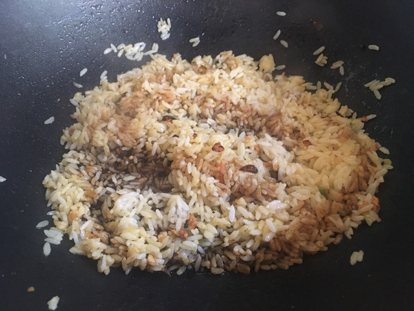 Soy Sauce Fried Rice recipe