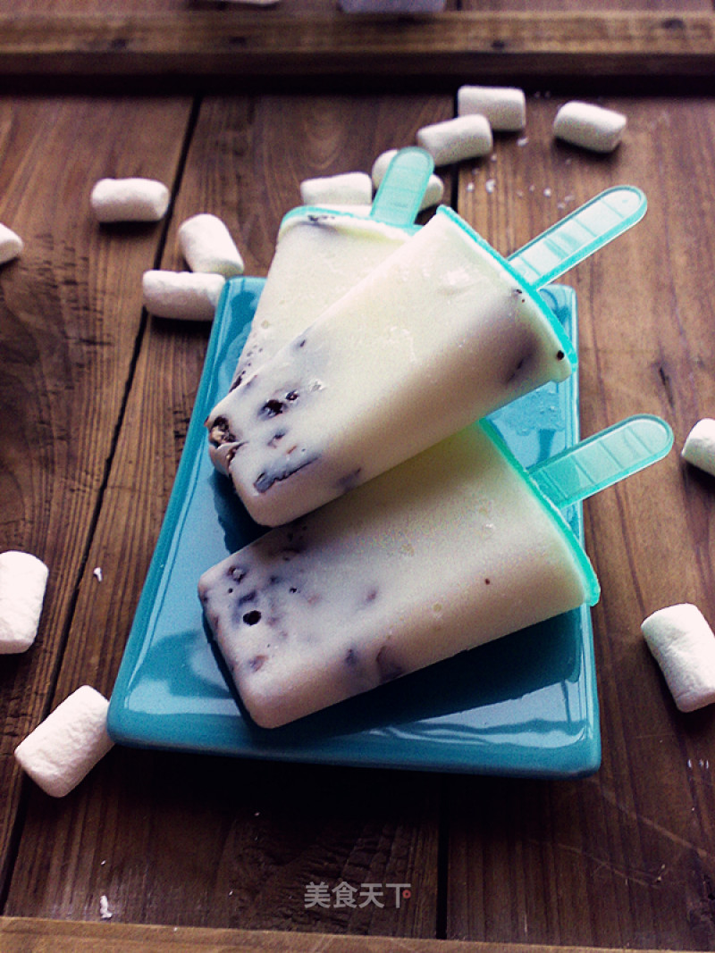Cranberry Marshmallow Popsicles recipe