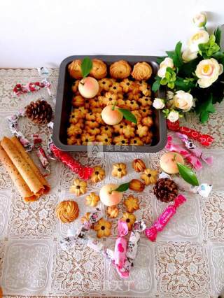 #aca烤明星大赛#flower Cookies recipe