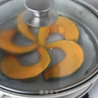 Steamed Pumpkin in Honey Sauce recipe