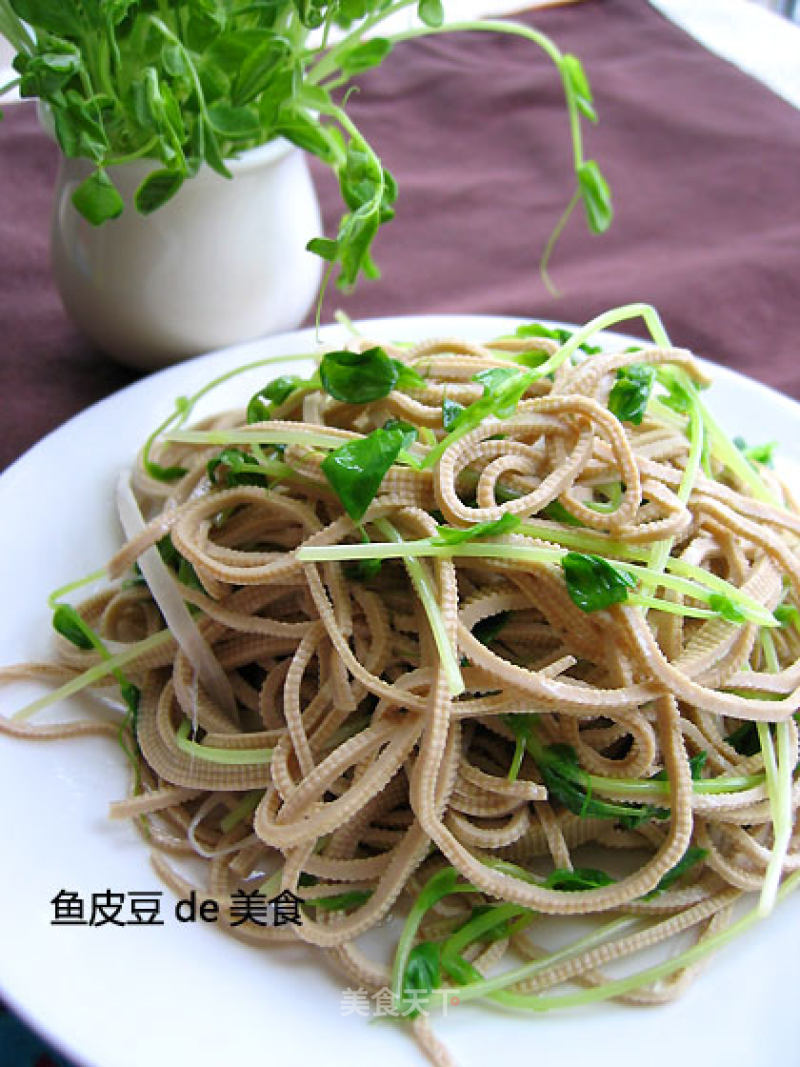 Spiced Bean Curd with Bean Sprouts recipe