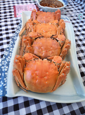 Steamed Hairy Crabs recipe