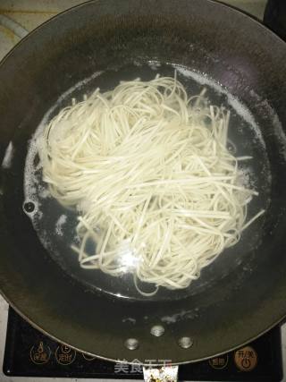 Fried Noodles with Sauerkraut and Sausage recipe