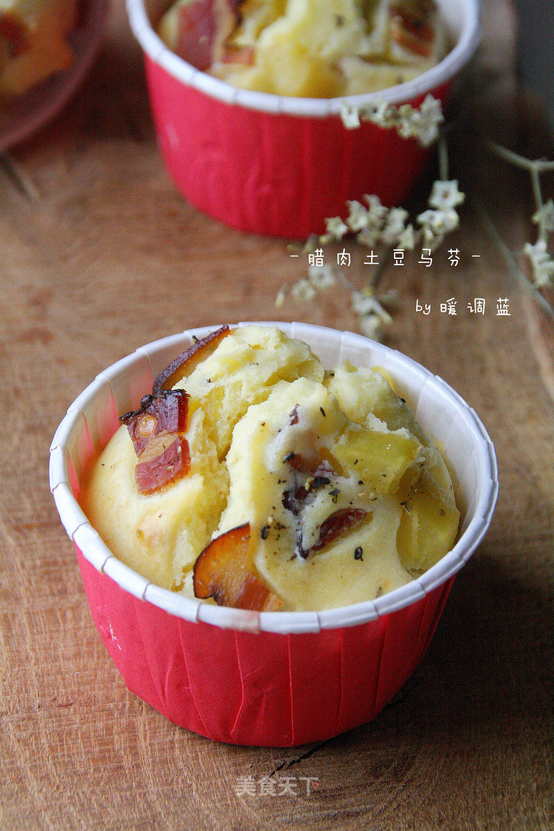 Bacon Potato Muffin recipe
