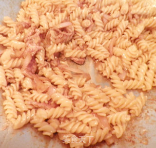 Lazy Version of Fried Pasta recipe