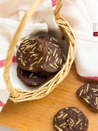 Chocolate Almond Cookies recipe