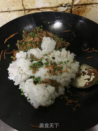 Fried Rice with Taro recipe