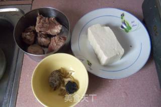 Ophiopogon Tofu and Dragon Bone Soup recipe