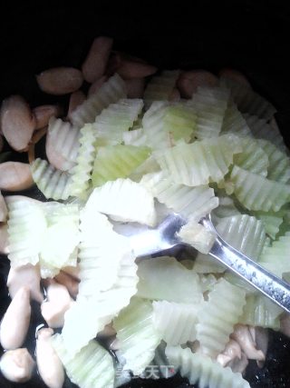 Pleurotus Eryngii with Oyster Sauce Lettuce recipe