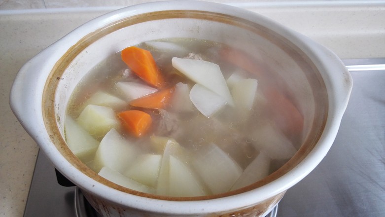 Radish Bone Soup recipe