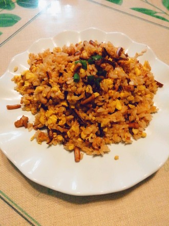 Squid and Shrimp Fried Rice recipe