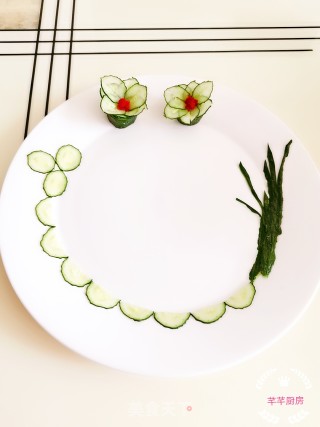 Cucumbers on A Plate recipe