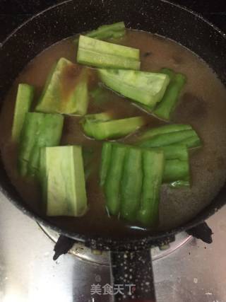 Braised Bitter Melon with Tempeh Ribs recipe