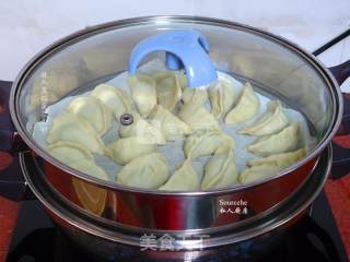 Cornmeal and Pork Steamed Dumplings recipe