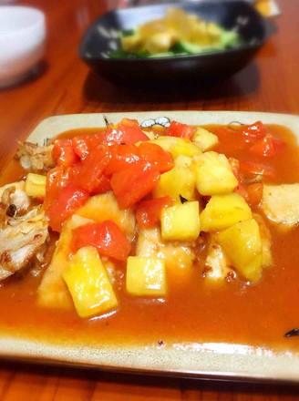 Butterfly Fish in Tomato Sauce recipe
