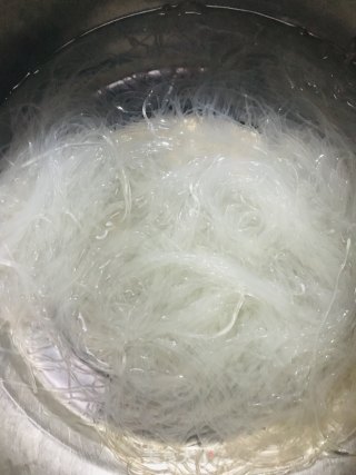 Garlic Enoki Mushroom Vermicelli recipe