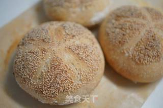 German Oatmeal Breakfast Bun---emperor's Bread recipe