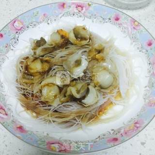 Steamed Scallop Meat with Garlic Vermicelli recipe