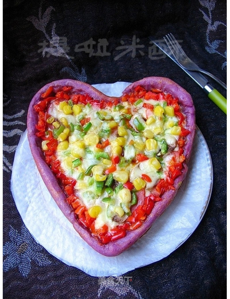 [pizza Maiden Show] Colorful, Delicious and Tempting——purple Sweet Potato Pizza recipe