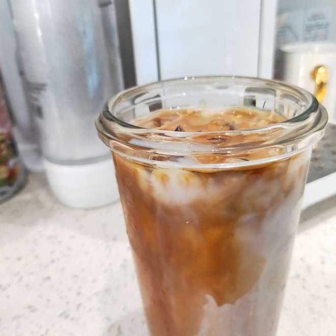 Raw Coconut Latte🥥☕ recipe