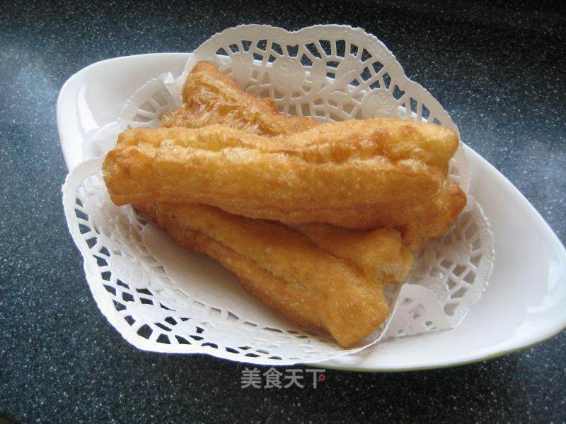 Puffy and Soft Fried Dough Sticks recipe