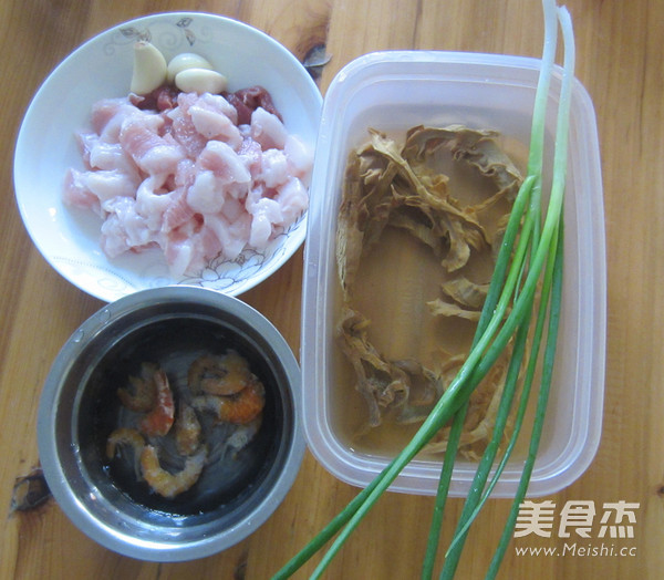 Pork Belly and Bamboo Shoots in Dry Pot recipe