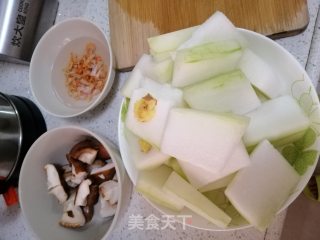 Winter Melon and Shrimp Soup recipe