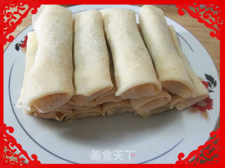 Welcoming The Spring Festival-fried Spring Rolls (including Spring Roll Wrappers) recipe