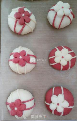 #新良第一节婚纱大赛# Ruyi Auspicious Coconut Buns recipe