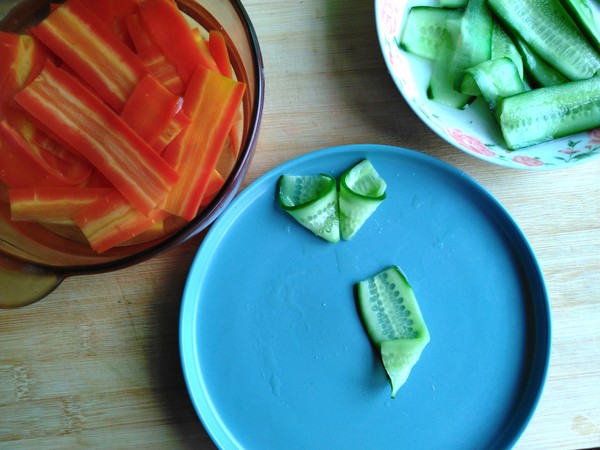 Cold Vegetable Noodles recipe