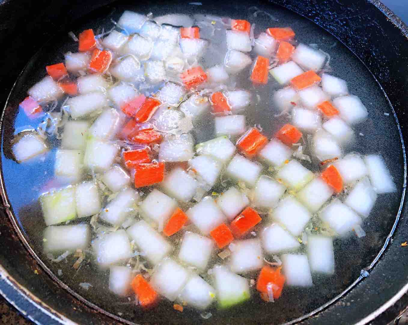 Winter Melon Carrot Meatball Soup recipe
