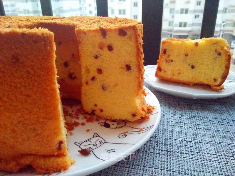 Cranberry Chiffon Cake recipe