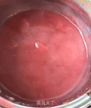 Strawberry Yam Puree recipe