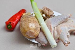 Braised Chicken Nuggets with Lotus Root recipe