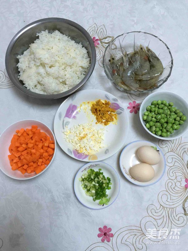 Fried Rice with Shrimp Sauce recipe