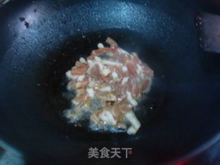 Stir-fried Rice Cake with Pork with Pickled Vegetables recipe