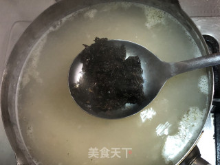 Congee with Preserved Egg and Lean Meat recipe