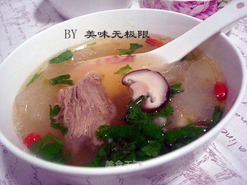 Warm Your Stomach-big Stick Bone Winter Melon Soup recipe