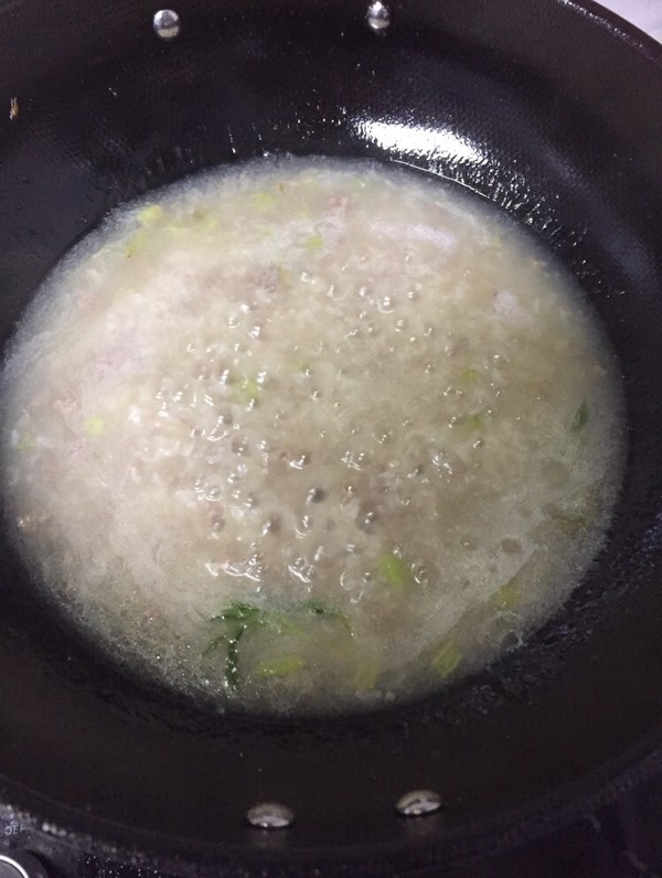 Beef Celery Congee recipe