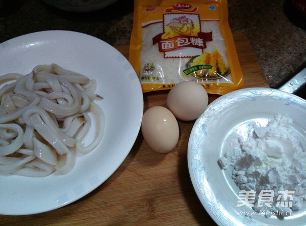 Fried Squid Rings recipe