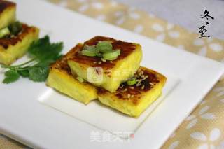 #aca烤明星大赛# Crispy Tofu Grilled with Korean Spicy Sauce recipe