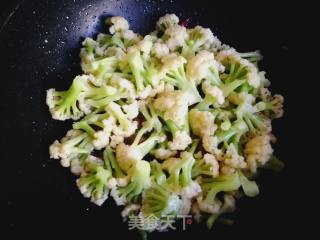 Stir-fried Cauliflower recipe