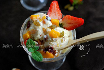 Fruit Colorful Ice Cream recipe